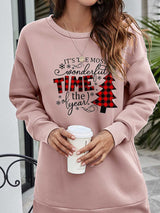 Christmas Tree Graphic Drop Shoulder Sweatshirt - Absolute fashion 2020