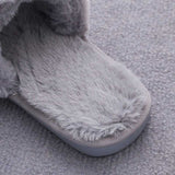 Faux Fur Double Strap Slippers - Absolute fashion 2020