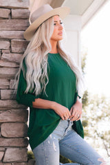 Green Smocked Wrist Shift Top - Absolute fashion 2020