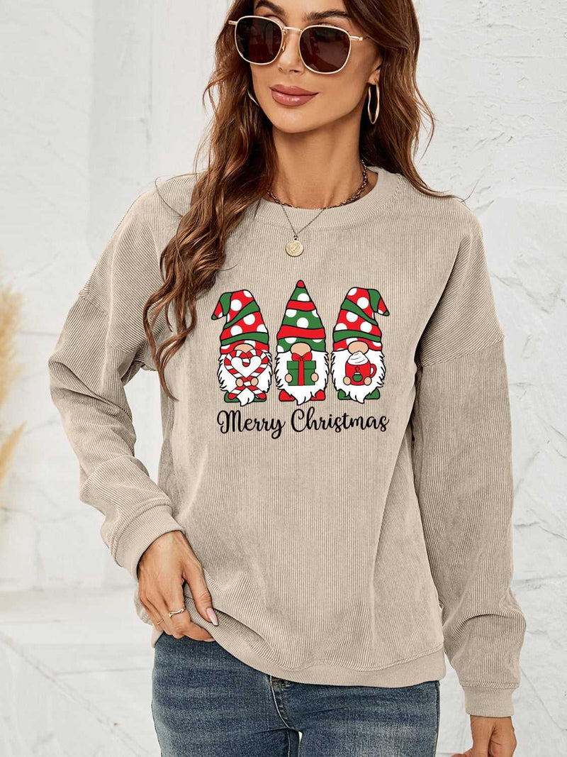 MERRY CHRISTMAS Graphic Sweatshirt - Absolute fashion 2020