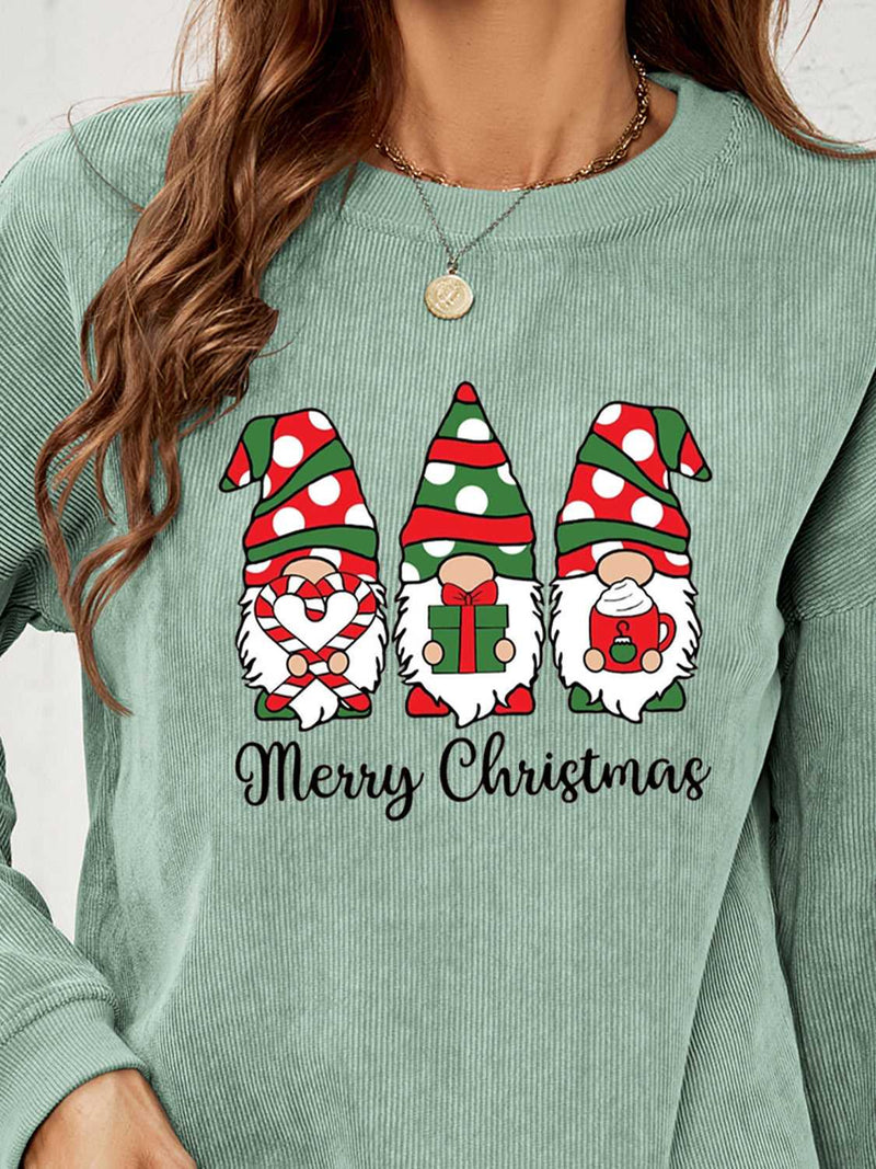 MERRY CHRISTMAS Graphic Sweatshirt - Absolute fashion 2020