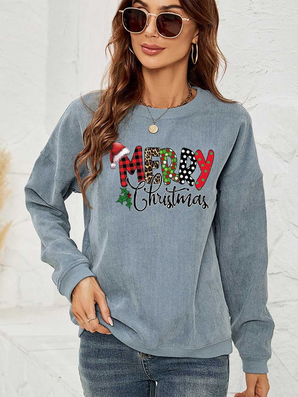 MERRY CHRISTMAS Graphic Sweatshirt - Absolute fashion 2020