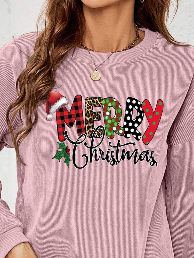 MERRY CHRISTMAS Graphic Sweatshirt - Absolute fashion 2020