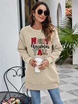 MERRY CHRISTMAS Y'ALL Graphic Sweatshirt - Absolute fashion 2020