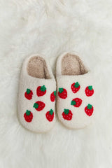 Melody Printed Plush Slide Slippers - Absolute fashion 2020