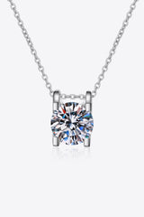 Moissanite 925 Sterling Silver Necklace - Absolute fashion 2020