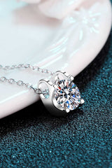 Moissanite 925 Sterling Silver Necklace - Absolute fashion 2020