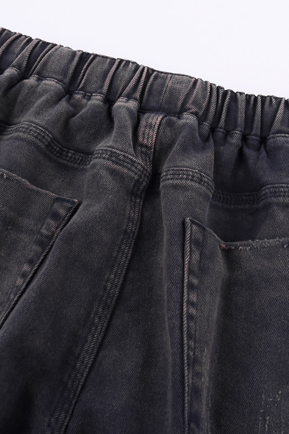Distressed Denim Joggers with Pockets - Absolute Fashion 2020