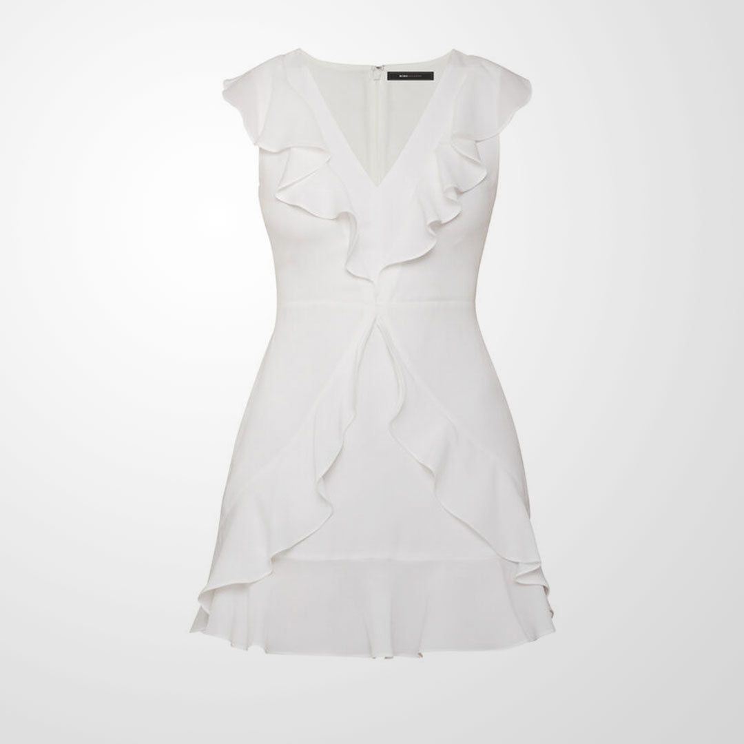 Tyrah Sleeveless Ruffle Dress - Absolute Fashion 2020