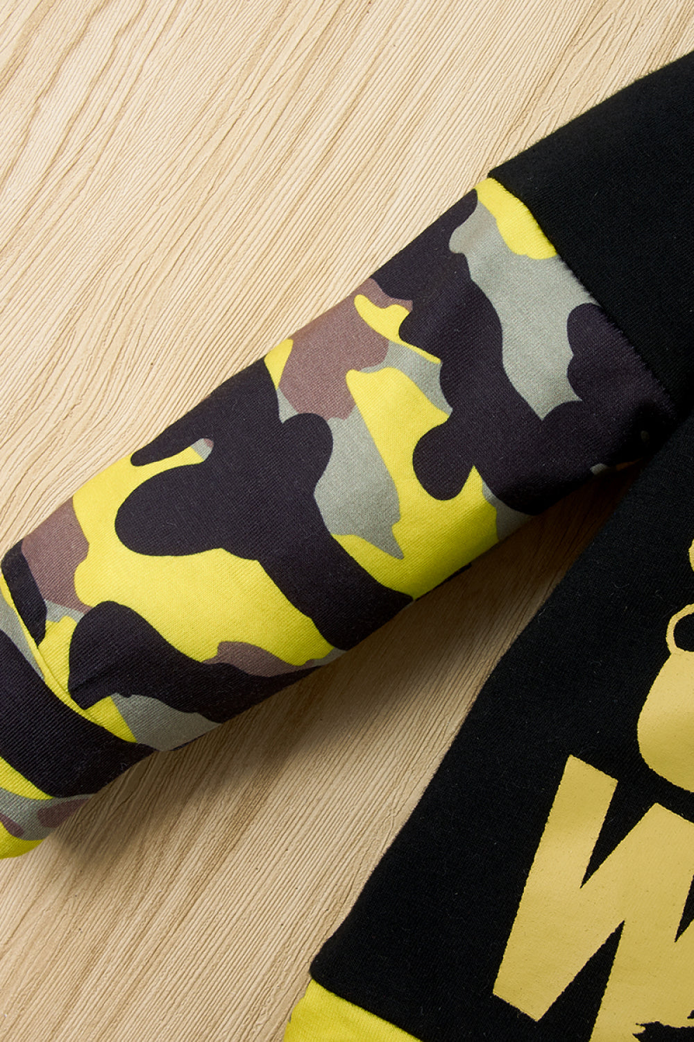 Girls Camouflage Hoodie and Pants Set