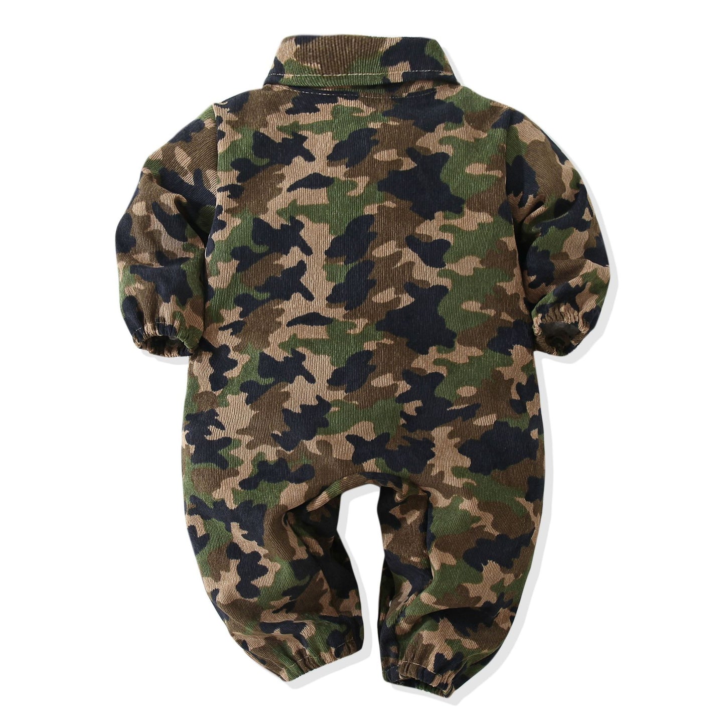 Baby Camouflage Jumpsuit with Pocket
