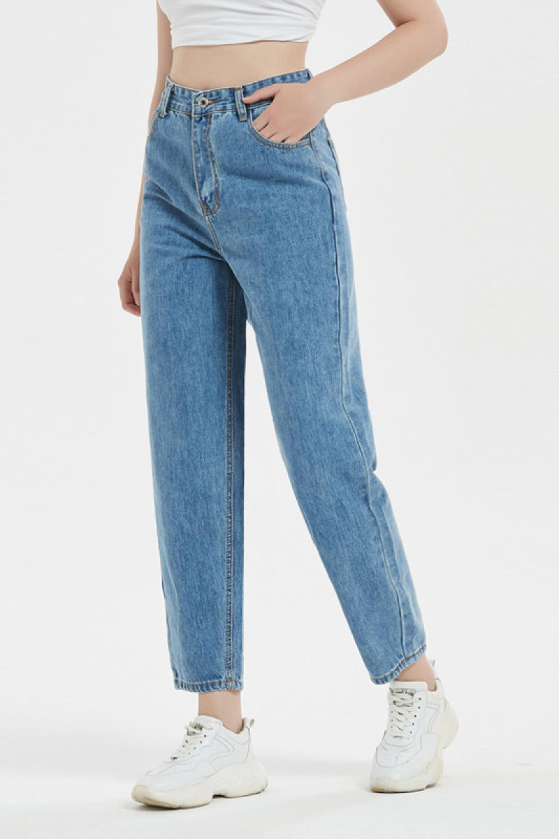 Vintage High Rise Boyfriend Jeans - Absolute Fashion 2020
