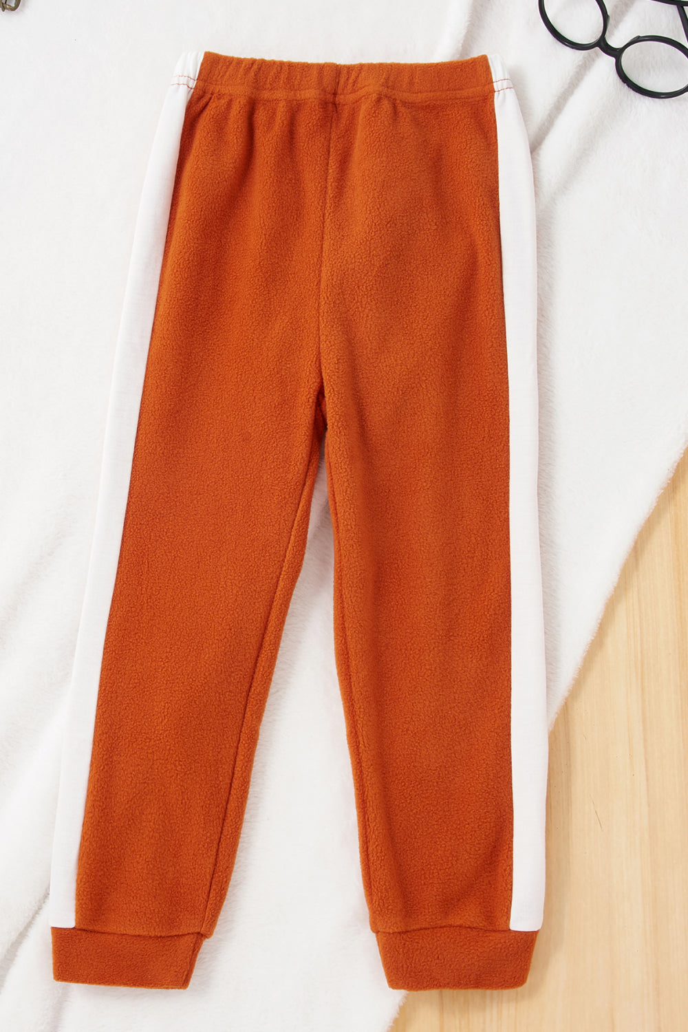 Kids Solid Hoodie Sweatshirt and Pants Set