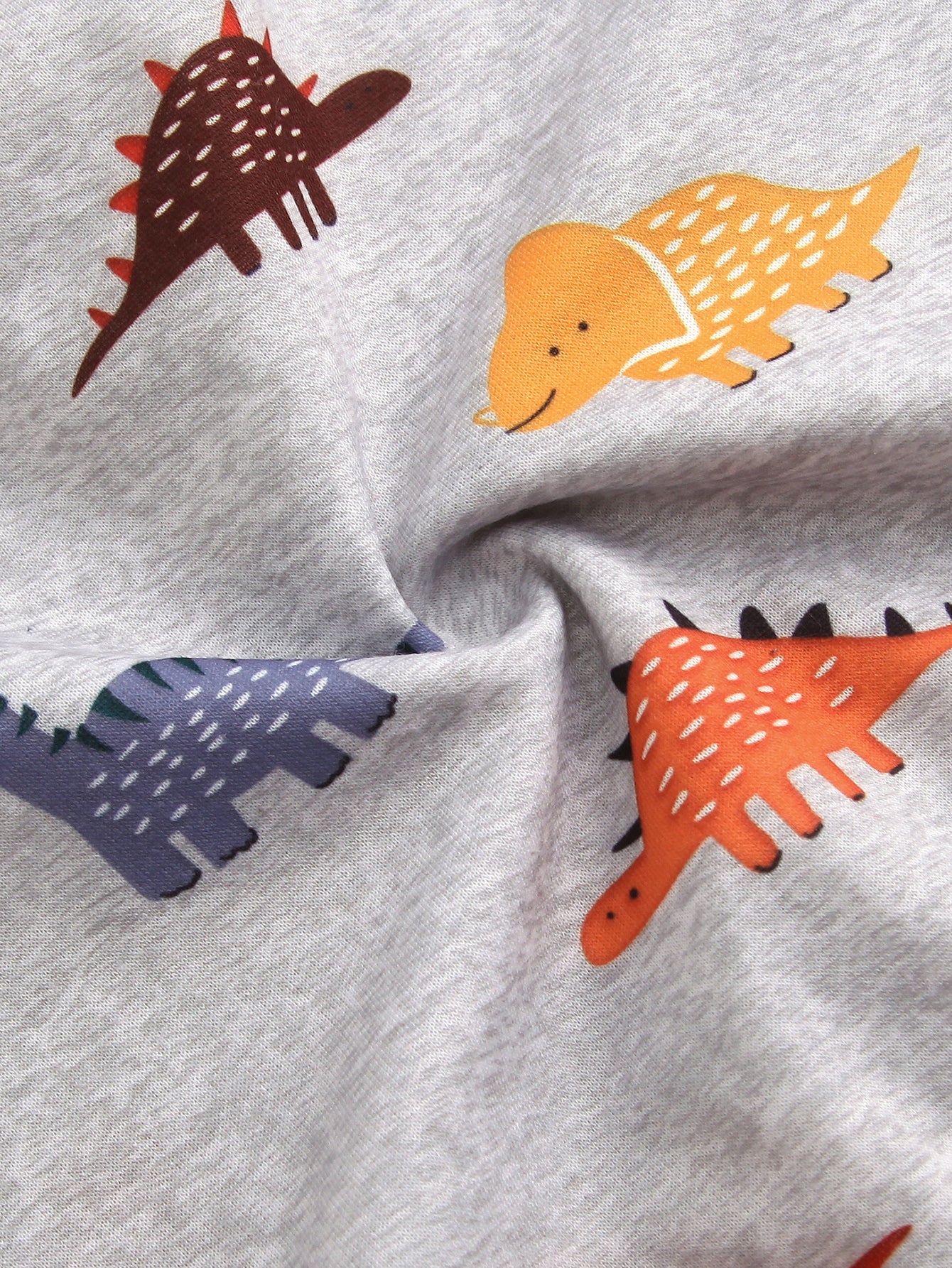 Baby Dinosaur Print Pullover and Joggers Set