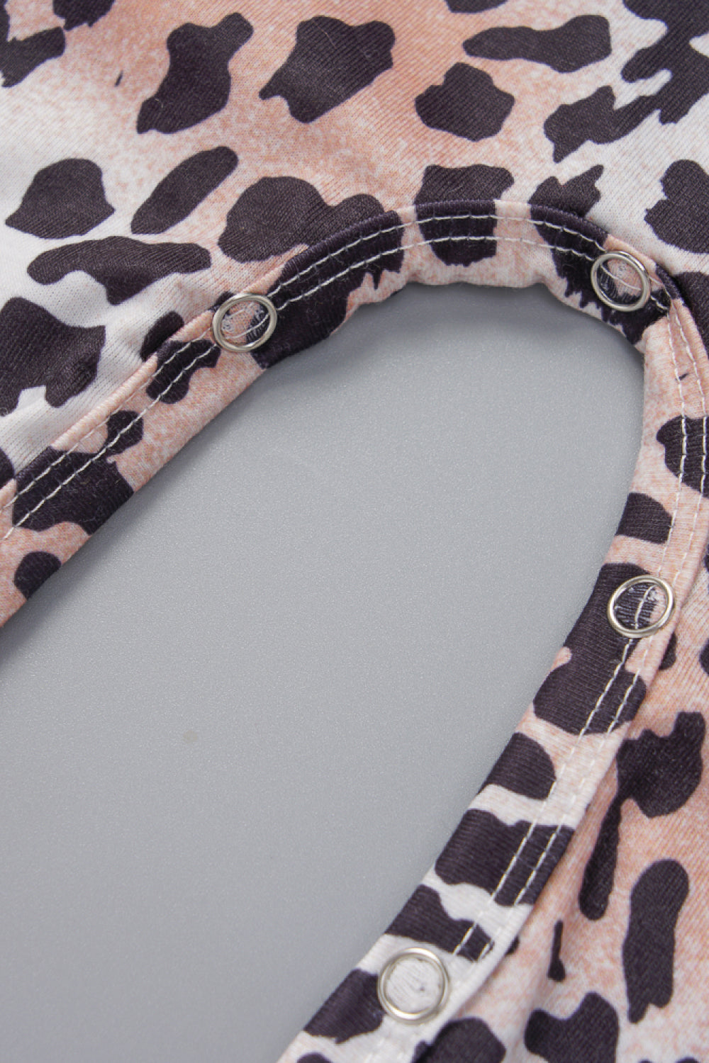Baby Ruffle Sleeve T-Shirts and Leopard Jumpsuit Set