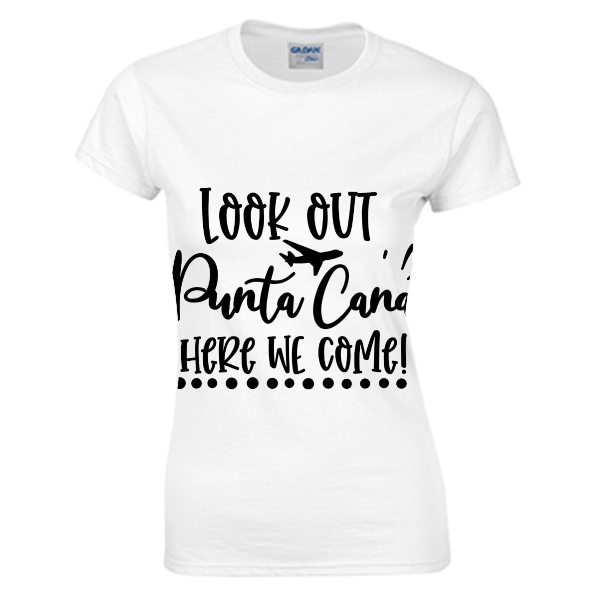 Punta Cana Women's O-neck T-shirt | Gildan 180GSM Cotton (DTG)