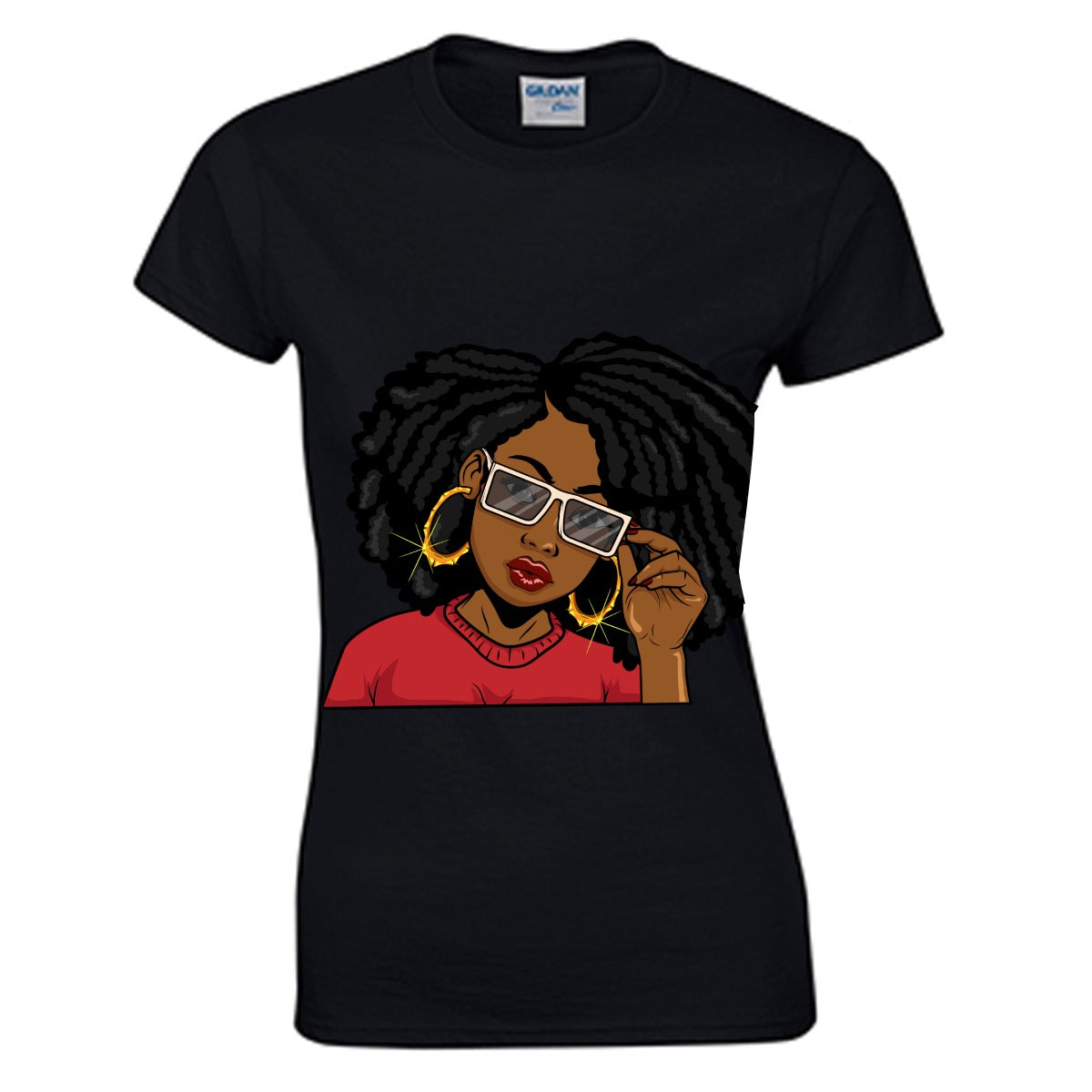 Blessed Women's O-neck T-shirt | Gildan 180GSM Cotton (DTG)