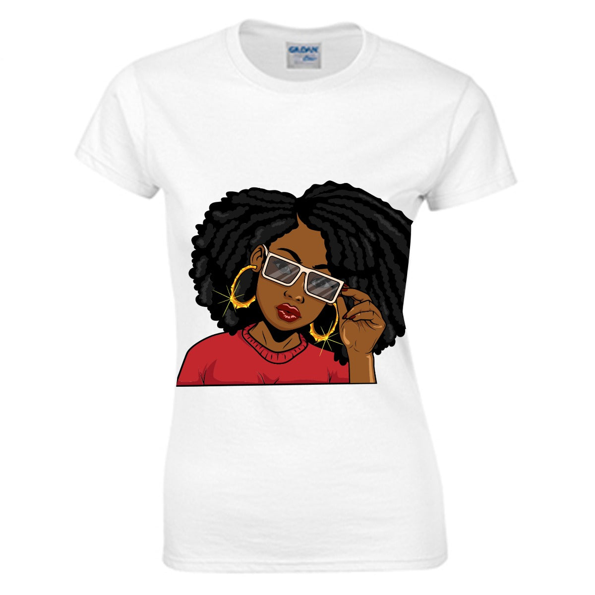 Blessed Women's O-neck T-shirt | Gildan 180GSM Cotton (DTG)