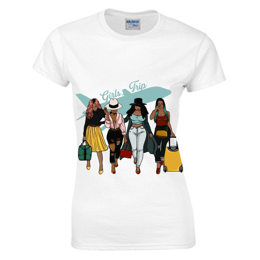 Girls Trip Women's O-neck T-shirt | Gildan 180GSM Cotton (DTG)