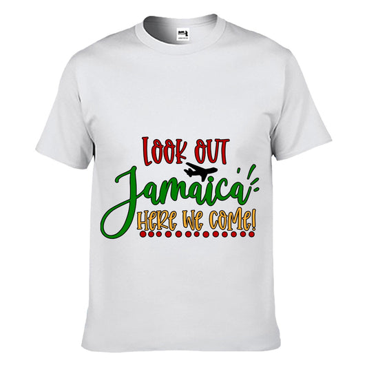 Jamaica Men‘s Crew Neck T-shirt | Gildan 210GSM Cotton (DTG)