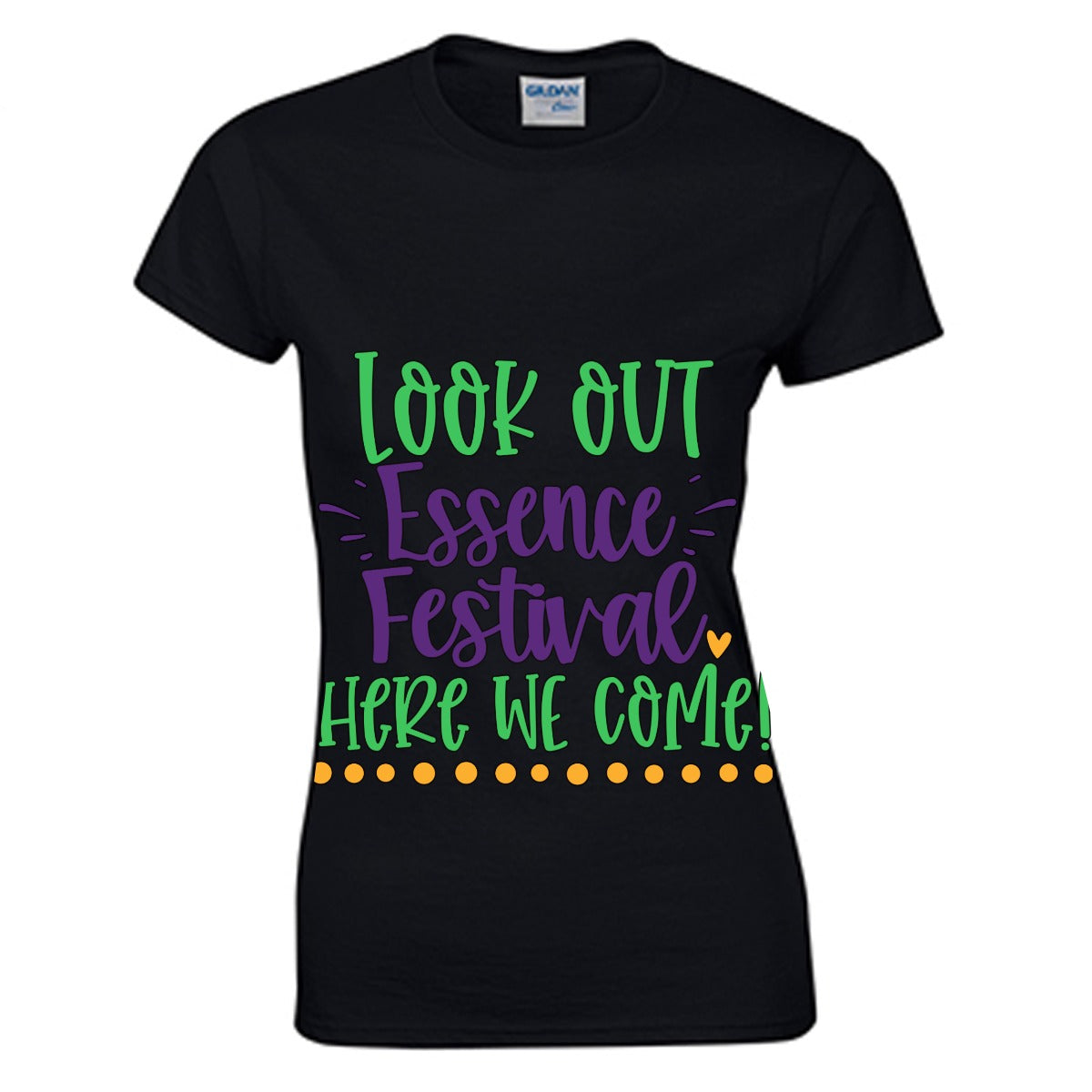Essence Festival Women's O-neck T-shirt | Gildan 180GSM Cotton (DTG)