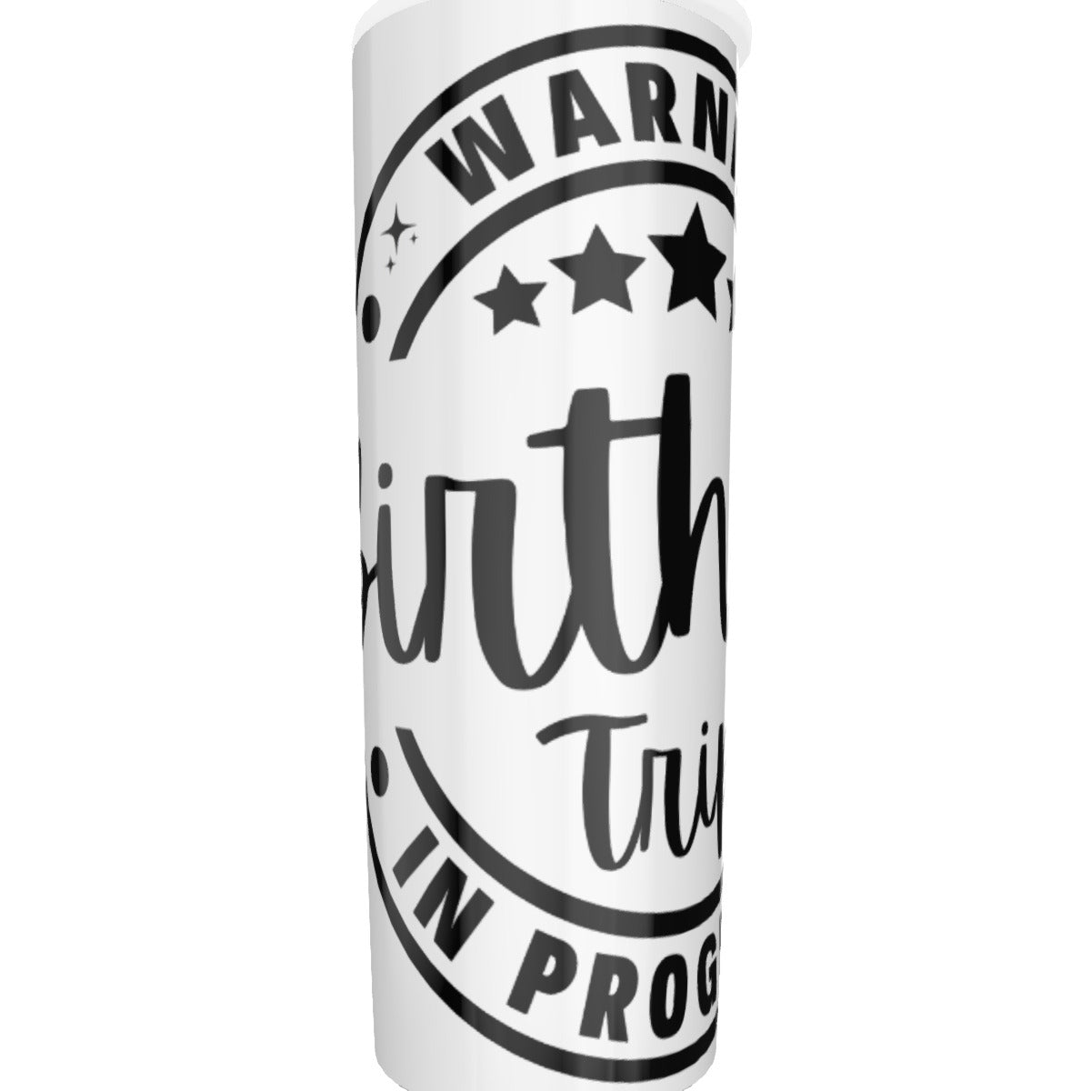 Birthday Trip Tumbler with twinkle surface  20oz
