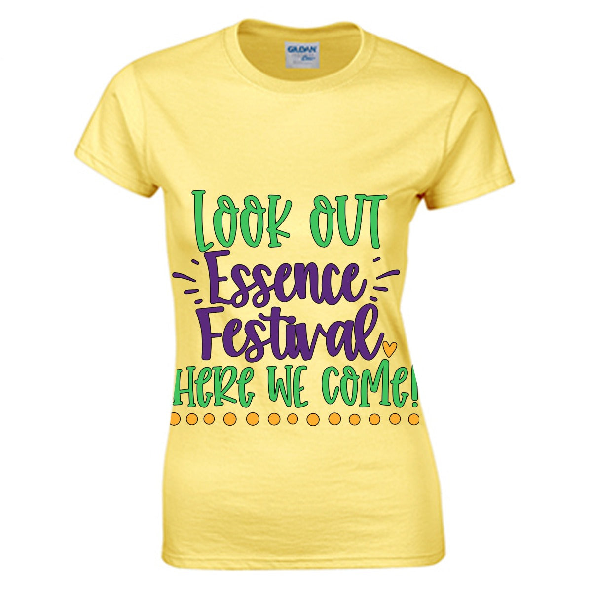 Essence Festival Women's O-neck T-shirt | Gildan 180GSM Cotton (DTG)