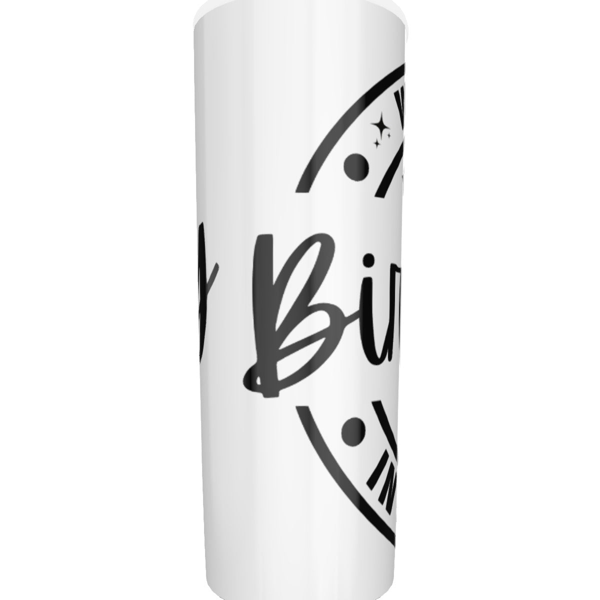 Birthday Trip Tumbler with twinkle surface  20oz