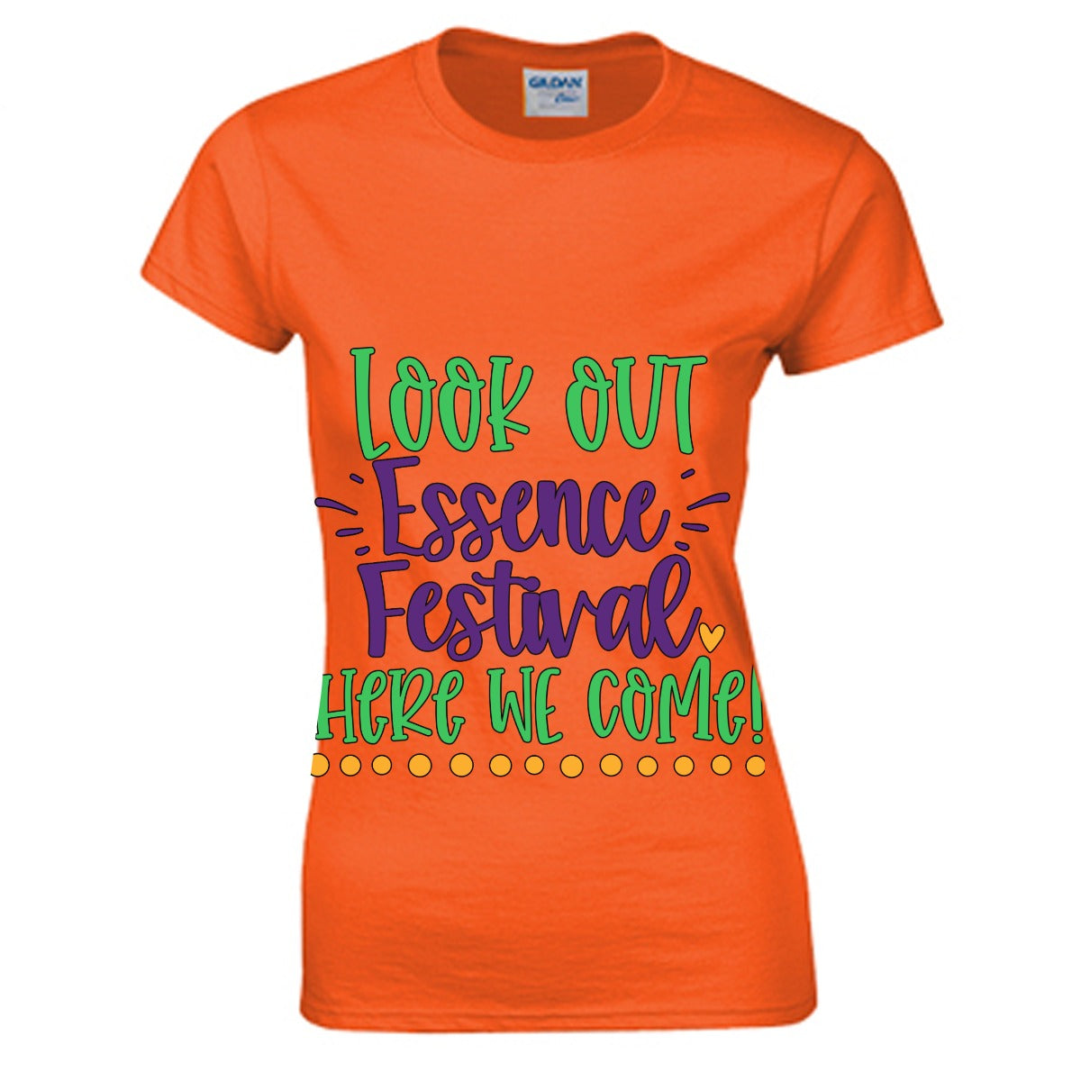 Essence Festival Women's O-neck T-shirt | Gildan 180GSM Cotton (DTG)