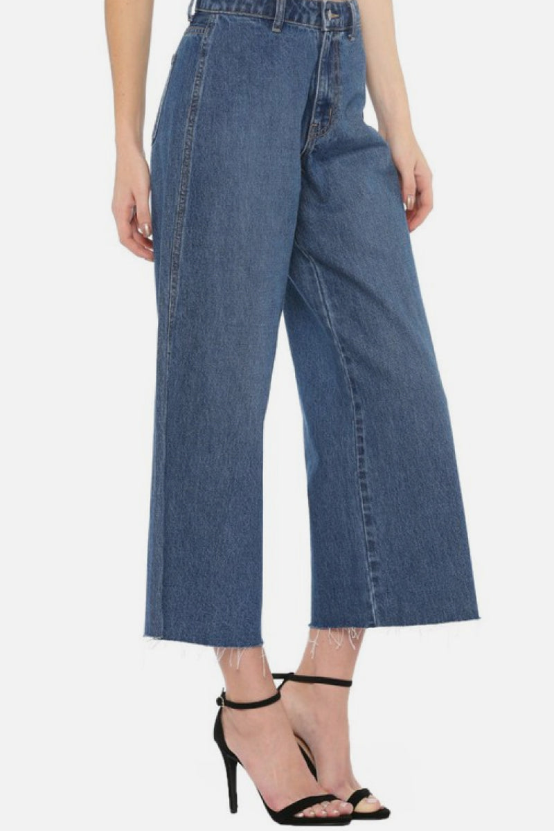 High Rise Wide Leg Jeans - Absolute Fashion 2020