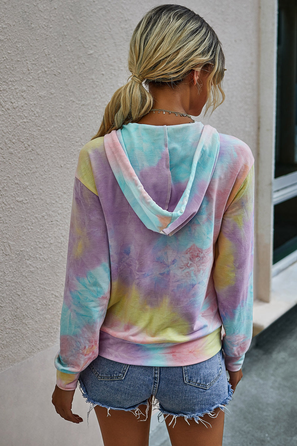 Zip Up Drawstring Hoodie - Absolute Fashion 2020