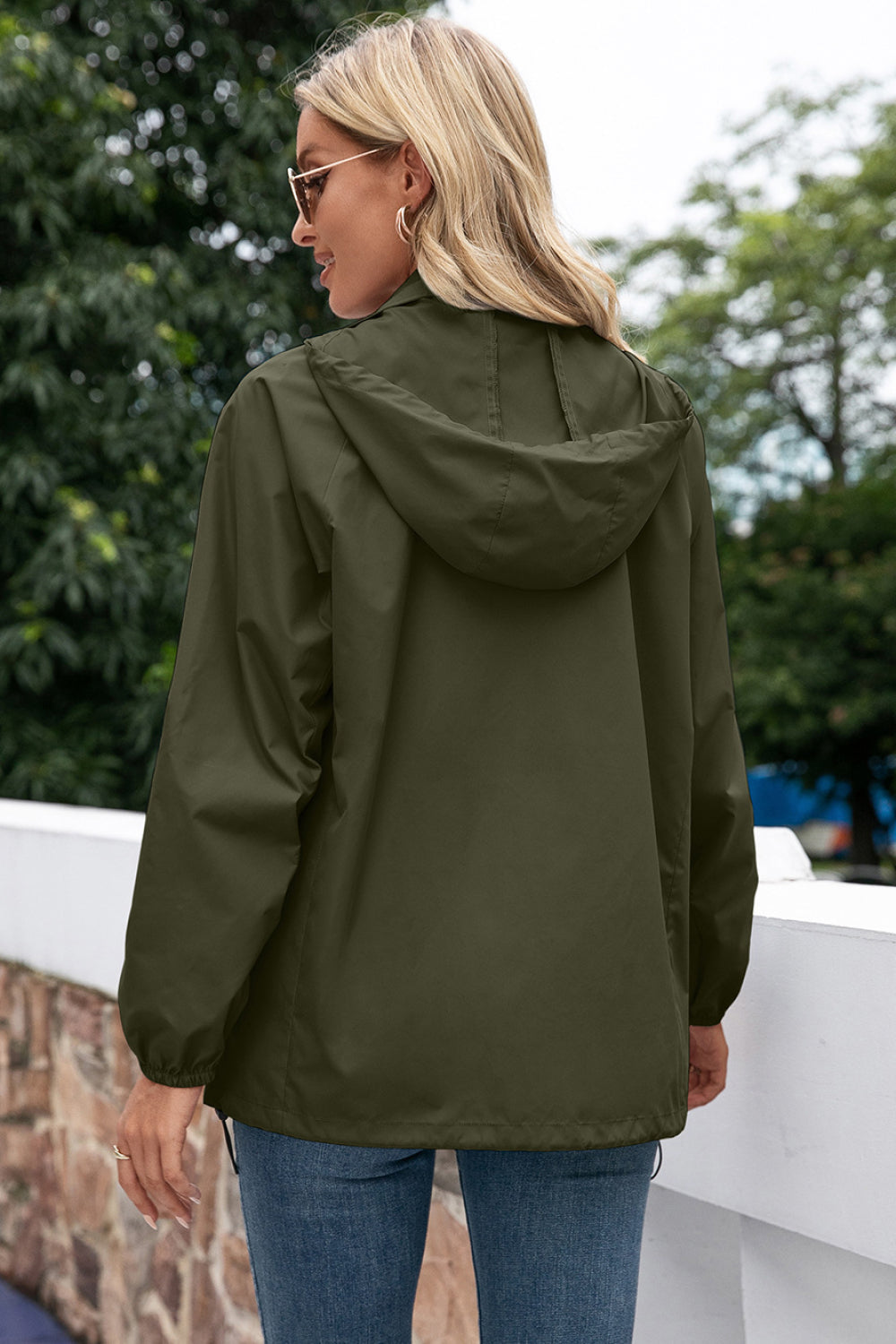 Zip Up Wind Hooded Jacket - Absolute Fashion 2020