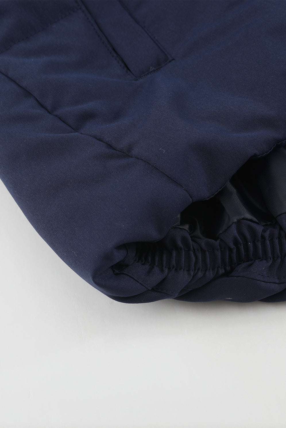 Drawstring Hem Hooded Jacket with Pockets