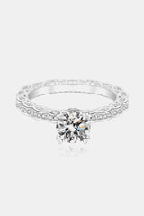 1 Carat Moissanite 925 Sterling Silver Ring - Absolute fashion 2020