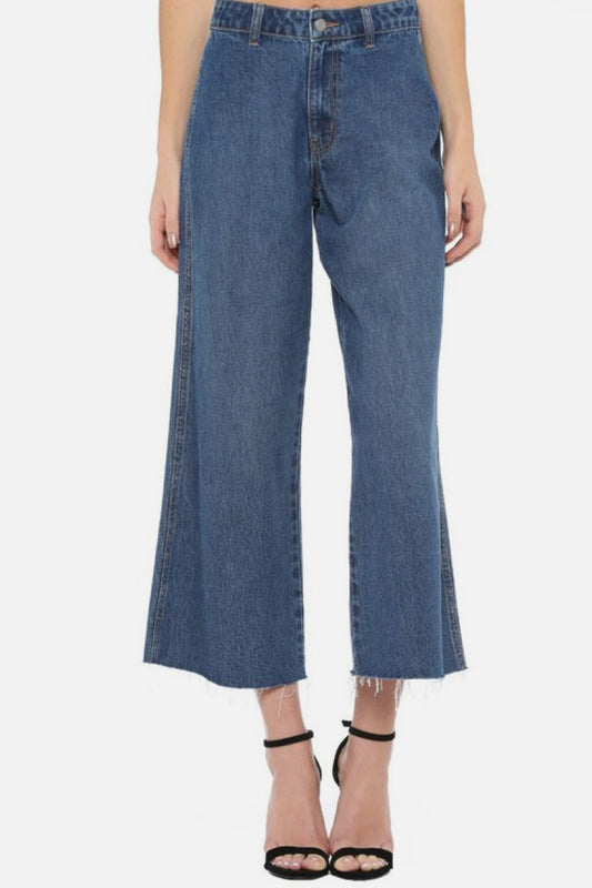 High Rise Wide Leg Jeans - Absolute Fashion 2020