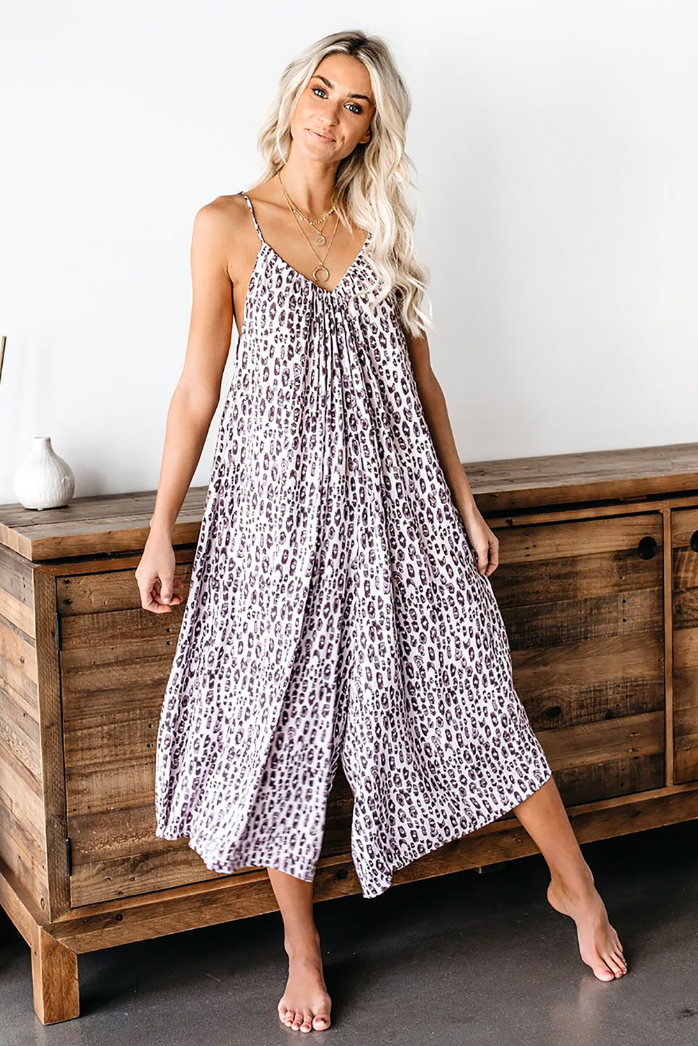 Leopard Adjustable Jumpsuit - Absolute Fashion 2020