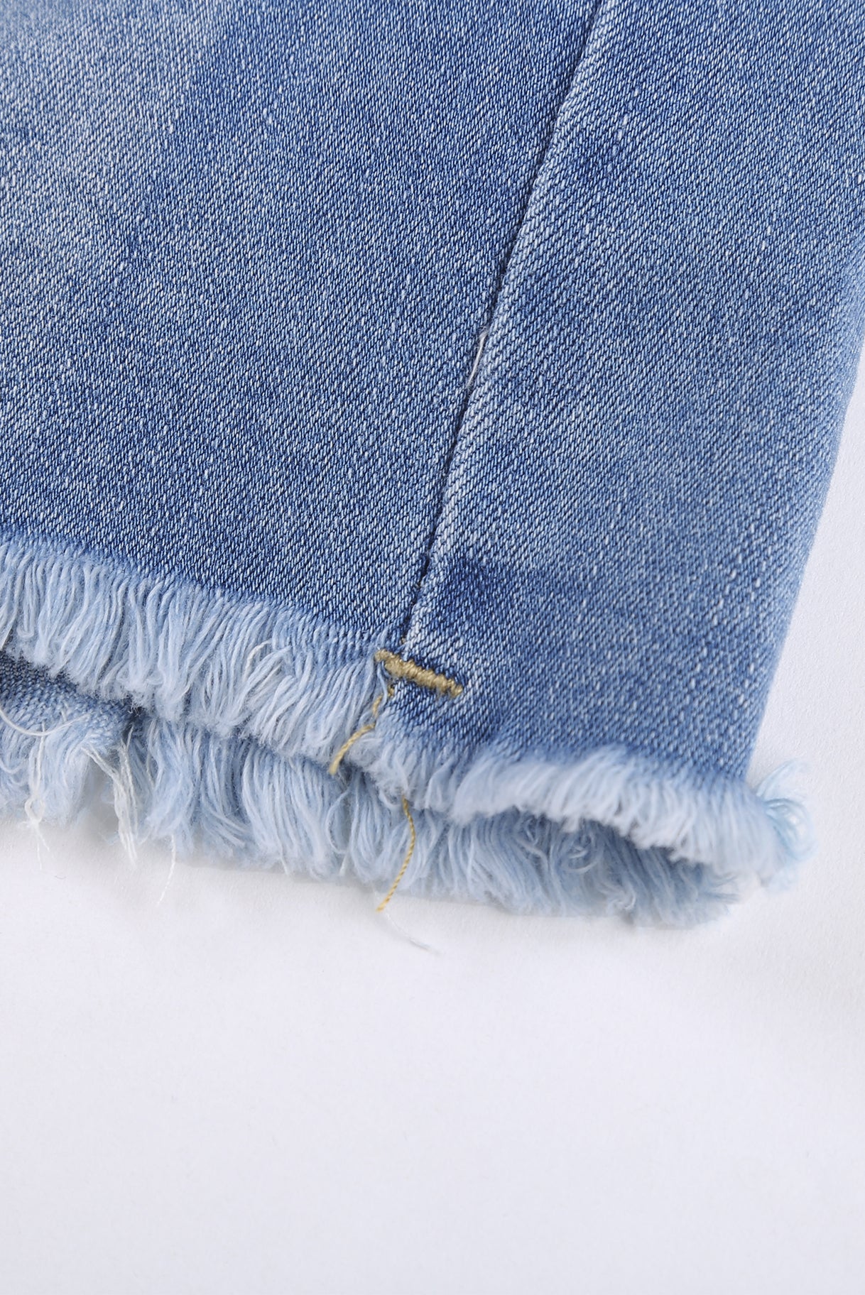 Frayed Hem Denim Shorts - Absolute Fashion 2020