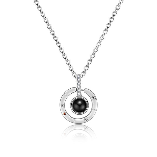 Projection Pendant Necklace - I Love You - Absolute Fashion 2020