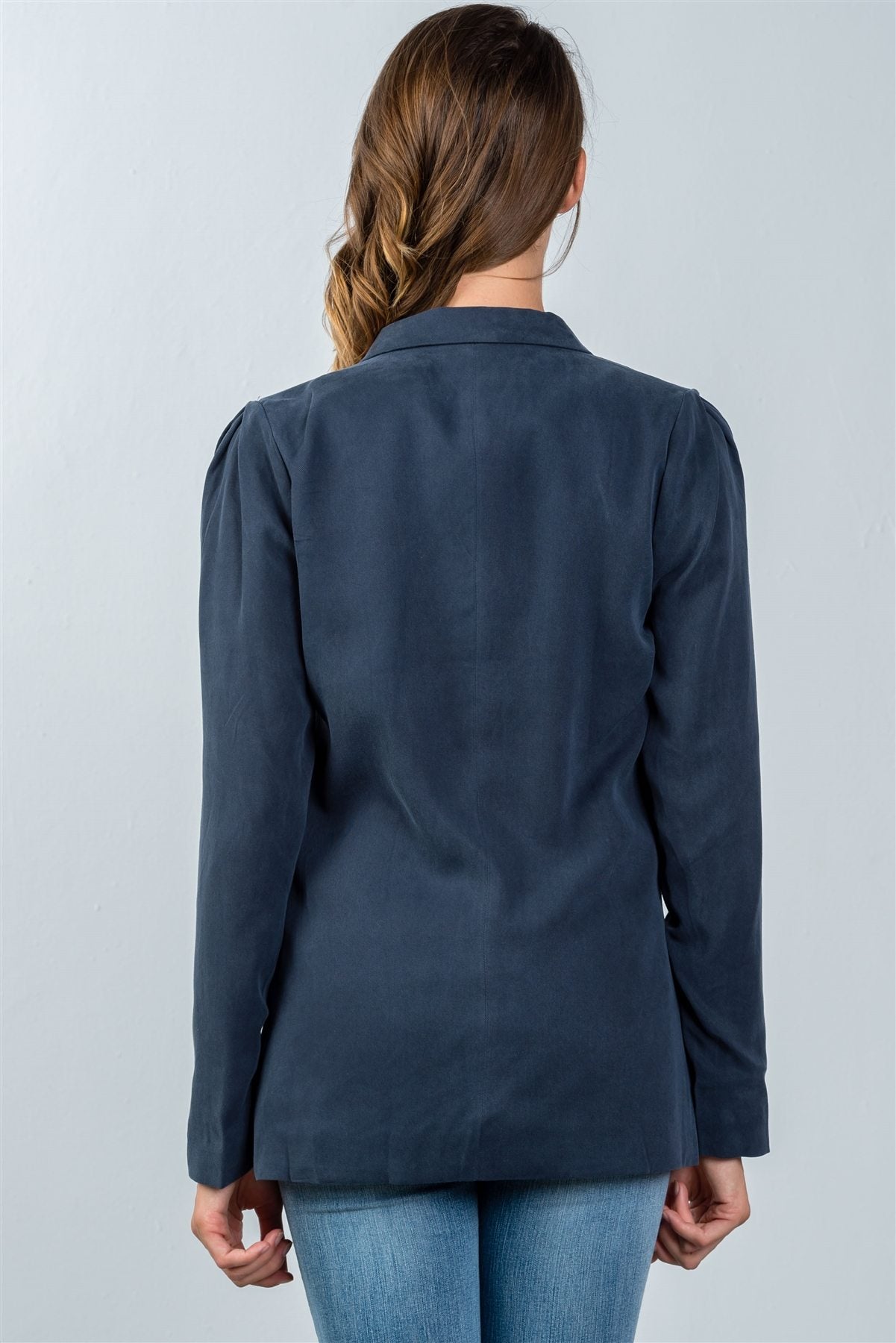 Ladies fashion one button closure blazer - Absolute Fashion 2020