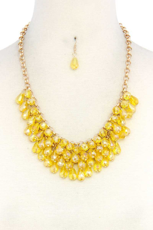 Beaded Layered Necklace - Absolute Fashion 2020
