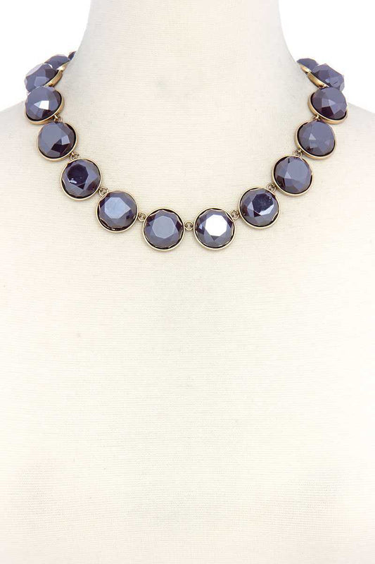 Circle Bead Short Necklace - Absolute Fashion 2020