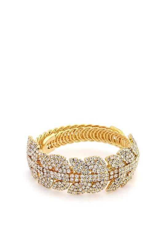 Flexible Rhinestone Bracelet - Absolute Fashion 2020