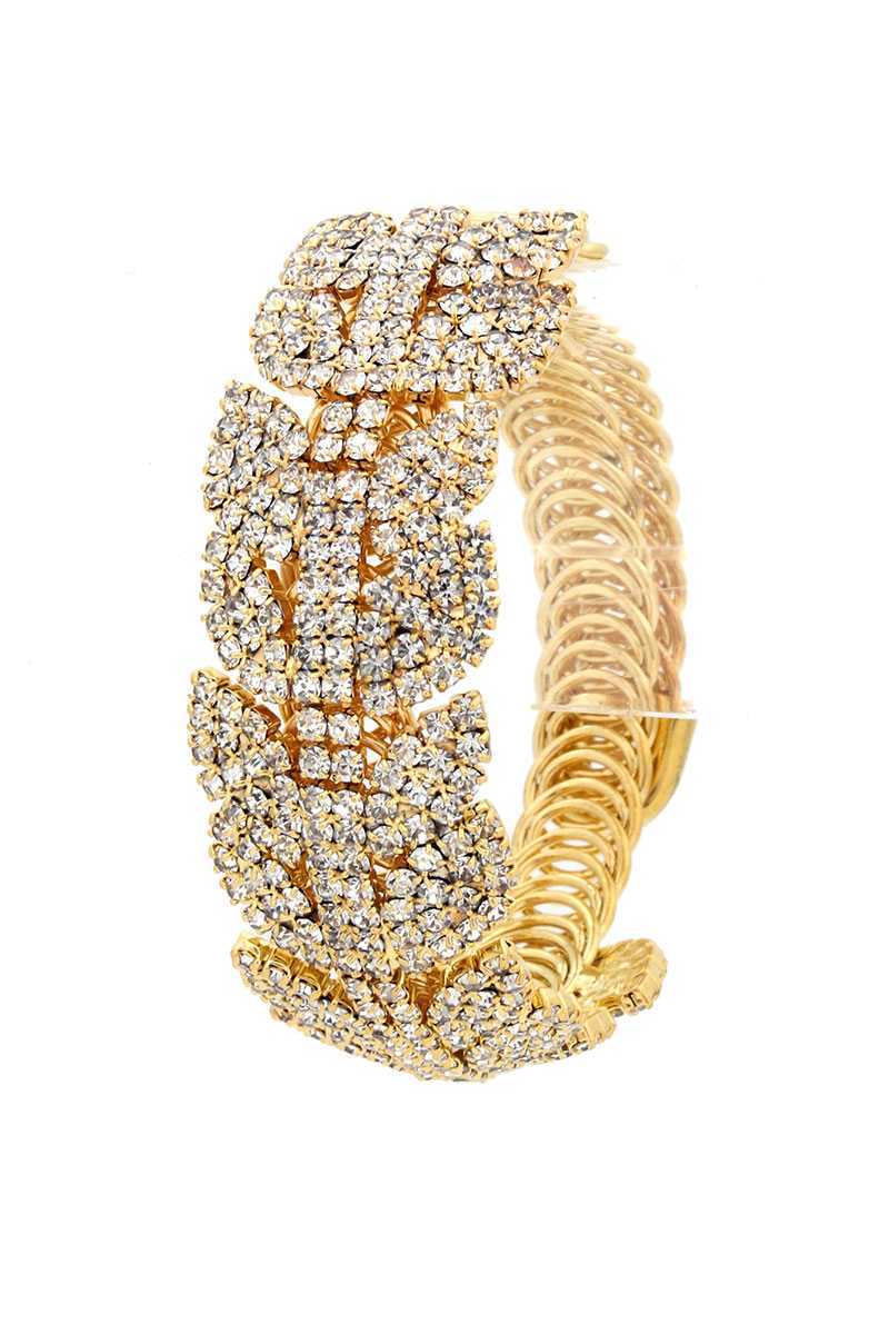 Flexible Rhinestone Bracelet - Absolute Fashion 2020