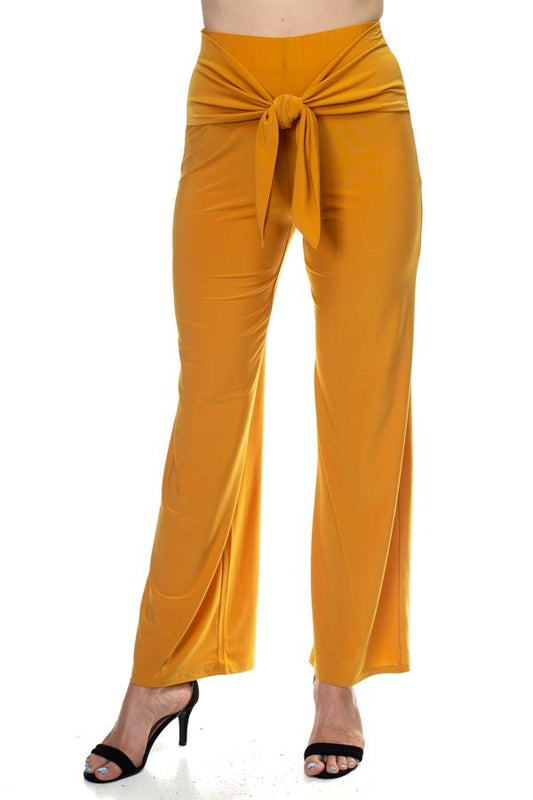 Wrap Waist Tie Pants - Absolute Fashion 2020