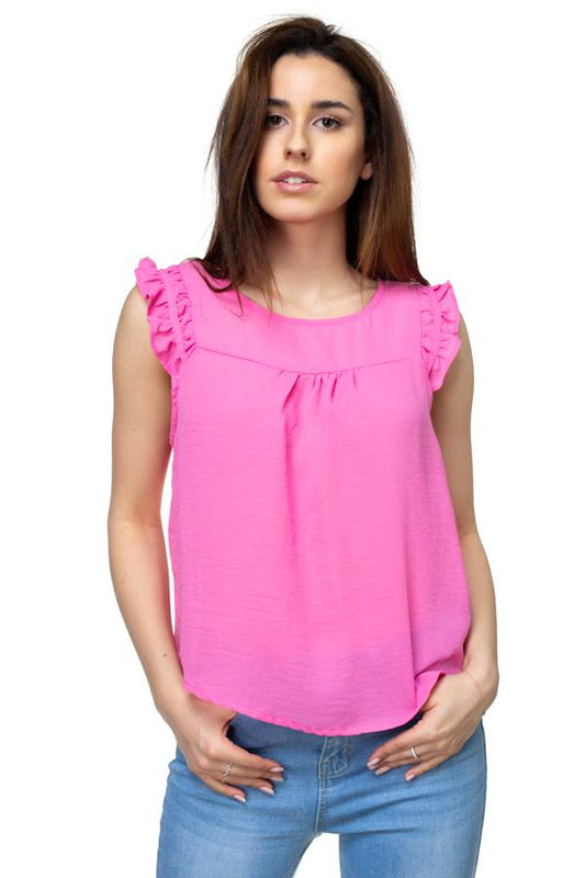 Ruffle Sleeve Top - Absolute Fashion 2020
