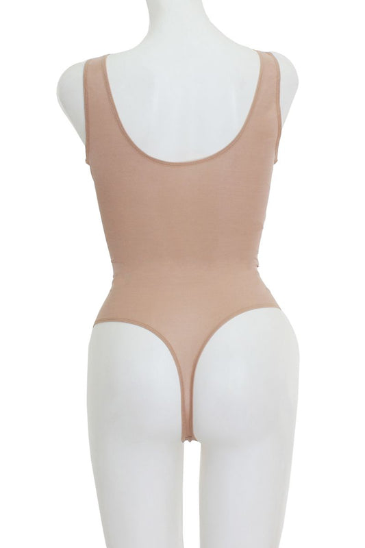 Lace And Mesh Bodysuit Shapewear - Absolute Fashion 2020