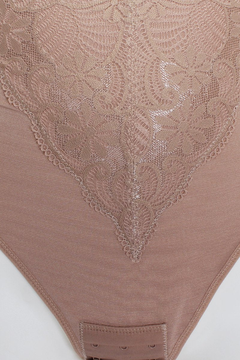 Lace And Mesh Bodysuit Shapewear - Absolute Fashion 2020