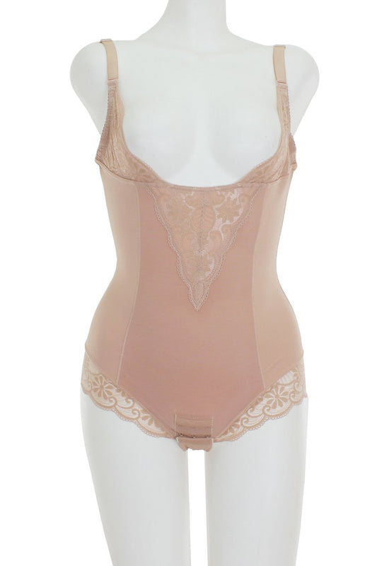 Lace And Mesh Bodysuit Shapewear - Absolute Fashion 2020