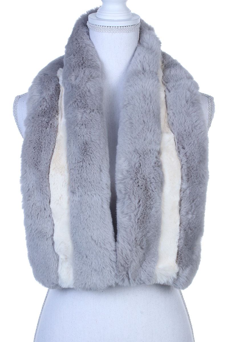 Two Tone Soft Oblong Scarf - Absolute Fashion 2020