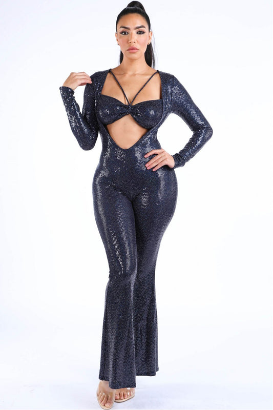 Bikini Top Long Sleeve Jumpsuit - Absolute Fashion 2020